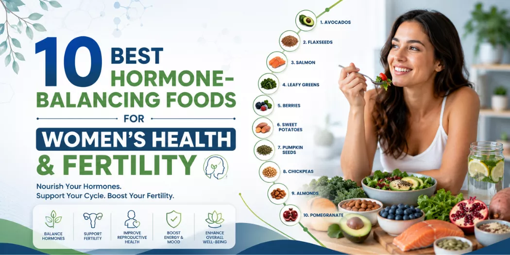 10 Best Hormone-Balancing Foods for Womens Health & Fertility