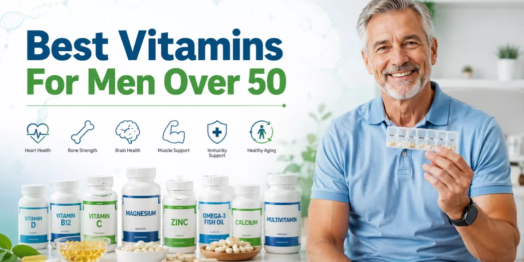 Best Vitamins For Men Over 50