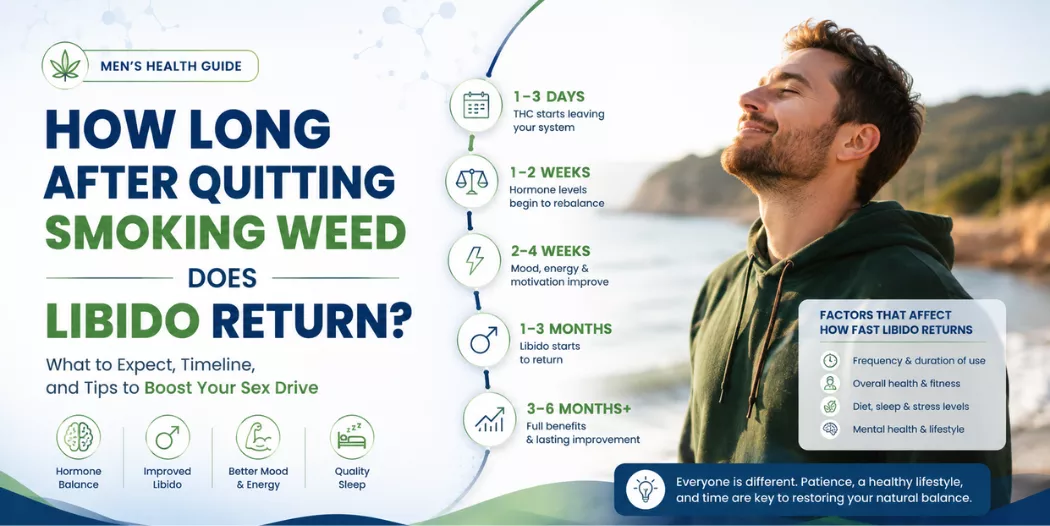How long after quitting smoking weed does libido return_