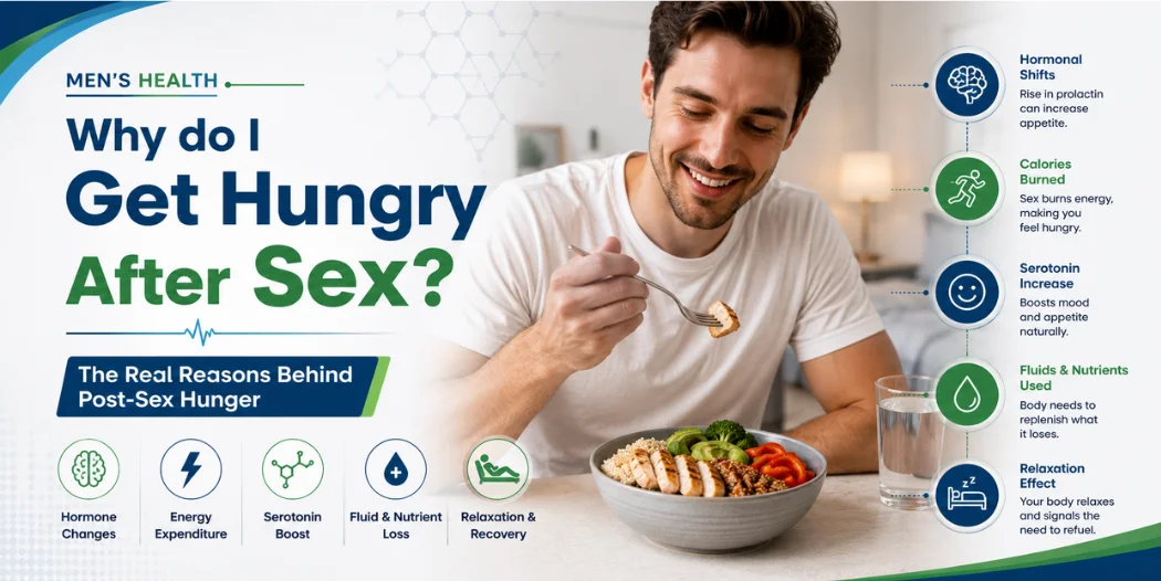 Why do I Get Hungry After Sex
