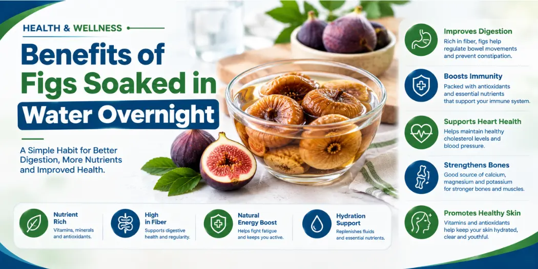Benefits Of Figs Soaked In Water Overnight