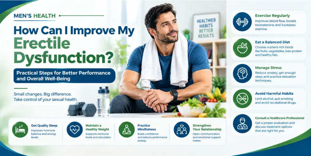 How can I improve my erectile dysfunction