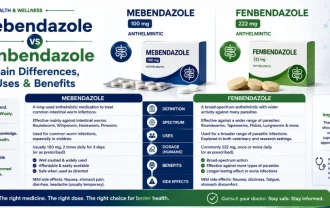 Mebendazole vs Fenbendazole _ Main Differences, Uses &Benefits